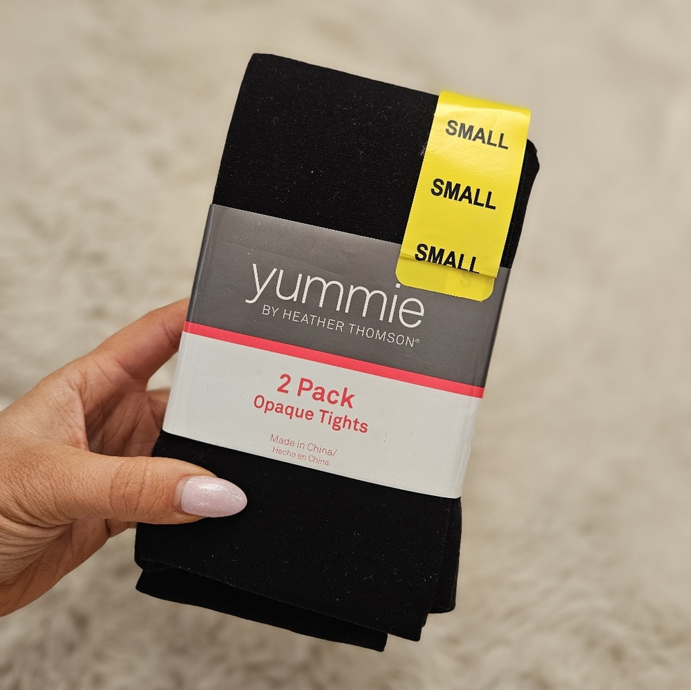 NEW 2 pack opaque tights